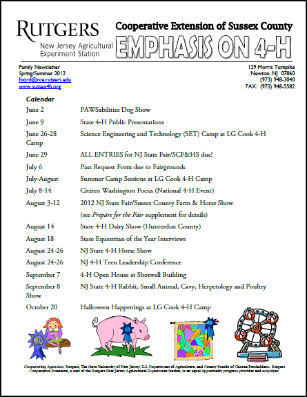 newsletter cover